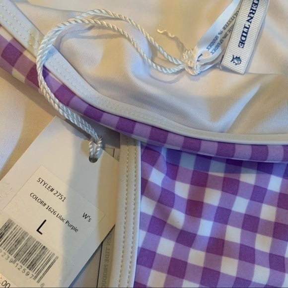 SOUTHERN TIDE GINGHAM BIKINI BOTTOM - Picture 3 of 4
